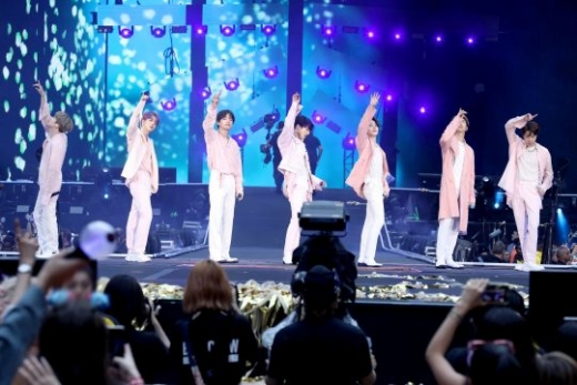 BTS 웸블리 공연. /사진=빅히트 엔터테인먼트 제공