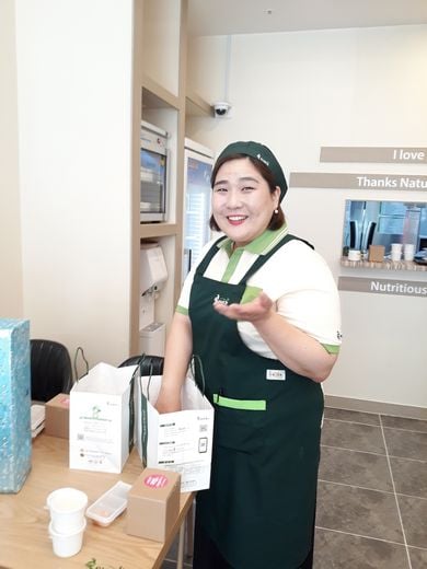 죽이야기 양주옥정점 정경원 점주. “고객들이 죽과 밥이 맛있다고 하십니다”