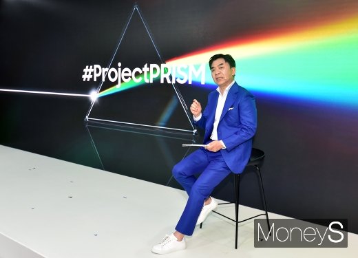 [머니S포토] 삼성전자 '프로젝트 프리즘' 설명하는 김현석 대표이사