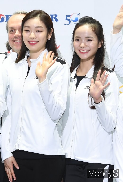 [머니S포토] 김연아·임은수 '환한 미소'