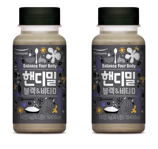 풀무원녹즙, 비타민 D 강화한 아침 대용식 ‘핸디밀 블랙&비타D’ 출시
