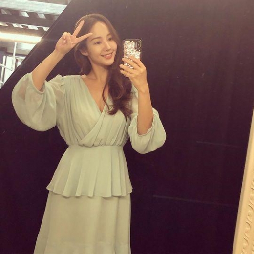 박민영, 우아한 드레스룩에 '여신 강림'