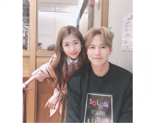 박민하와 박찬민 아나운서. /사진=박민하 인스타그램 캡처 
