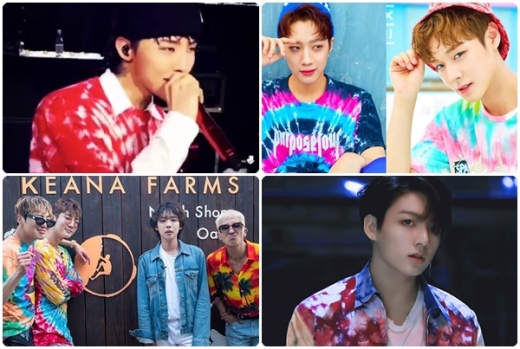 권지용, 라이관린과 박지훈, 위너, 정국(왼쪽부터). /사진=권지용 인스타그램, 스윙엔터테인먼트, 송민호 인스타그램, 방탄소년단 티저. 
