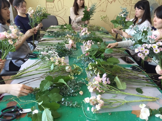 은행식물원 '임신부 대상 은행숲태교 프로그램' 장면. / 사진제공=성남시