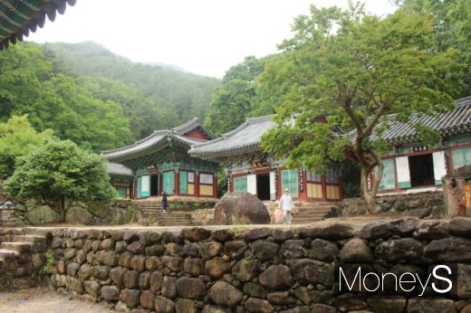 운무 피어오르는 산사, 지리산 천은사