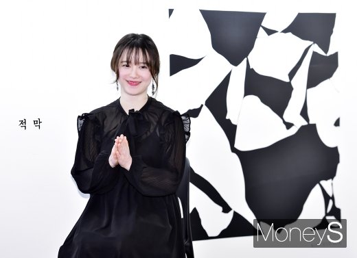 배우 구혜선이 7일 서울 마포구 합정동 진산 갤러리에서 기자간담회를 갖고 있다. /사진=임한별 기자