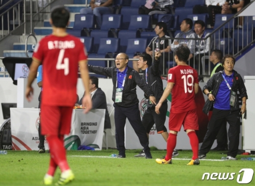 박항서 베트남 축구대표팀 감독. /사진=신웅수 기자