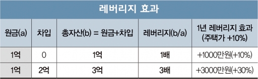 [조수연의 그래픽저널] ‘레버리지 중독’, 욕심은 뻥튀기 마세요