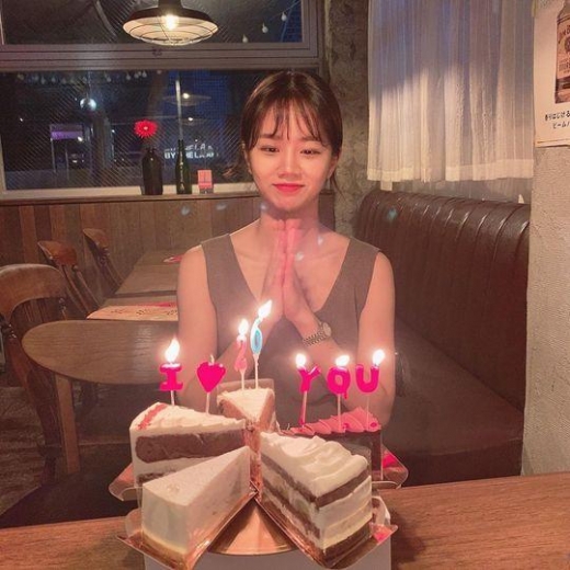 혜리, 26살 생일파티… 