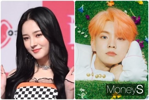 낸시 큐 열애설. /사진=장동규 기자, 더보이즈 공식인스타그램