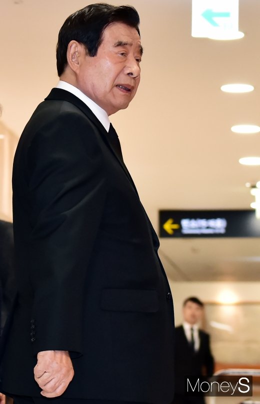 [머니S포토] 한광옥 전 대통령 비서실장, 고 이희호 여사 빈소 방문