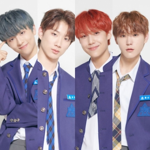 브랜뉴뮤직 공식입장. 사진은 김시훈, 윤정환, 이은상, 홍성준(왼쪽부터). /사진=엠넷 제공