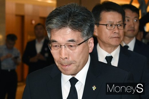 [머니S포토] 이희호 빈소 찾은 민갑룡 경찰청장
