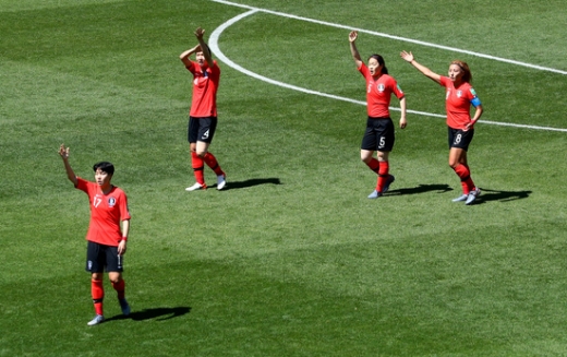 여자축구. /사진=로이터  