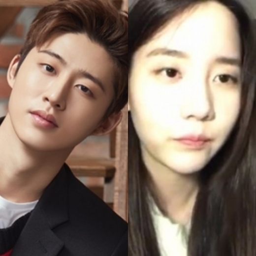 그룹 아이콘의 멤버 비아이(23, 김한빈)와 연습생 출신 한서희. /사진=YG엔터테인먼트, 한서희 인스타그램 캡처