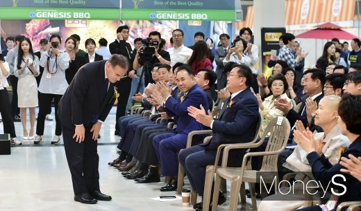 [머니S포토] 2019 코리아 먹켓 페스타 참석한 이개호 장관