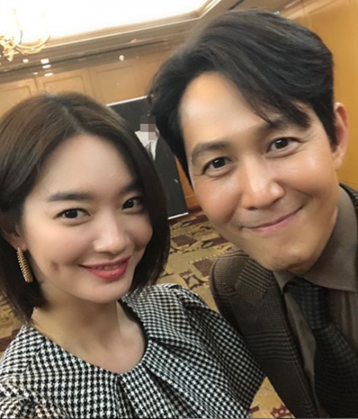 배우 신민아와 이정재. /사진=신민아 인스타그램 캡처