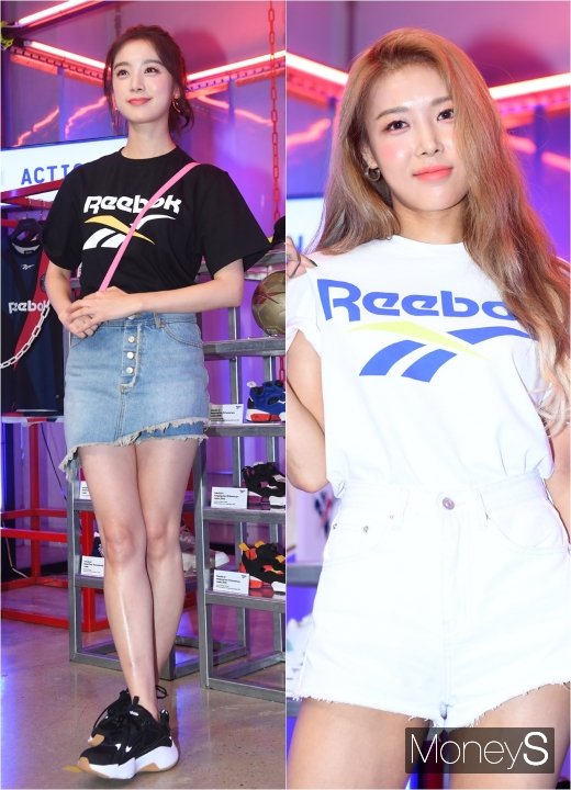 [머니S포토] 혜림·유빈 '행사장에서 다시 만난 원더걸스'