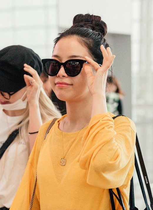 [★공항패션] 마마무, 스타일리시한 아이웨어룩