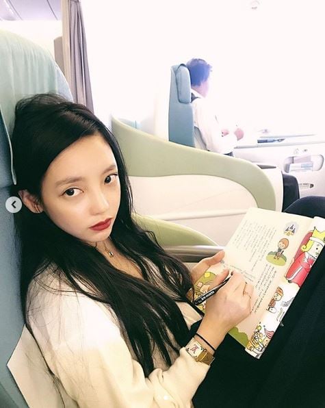 구하라. /사진=구하라 인스타그램 캡처