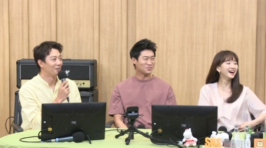 김래원 진선규 원진아. /사진=SBS 파워FM '두시 탈출 컬투쇼'