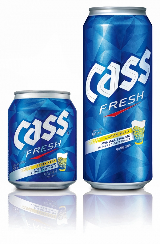 카스 후레쉬 캔. /사진제공=오비맥주