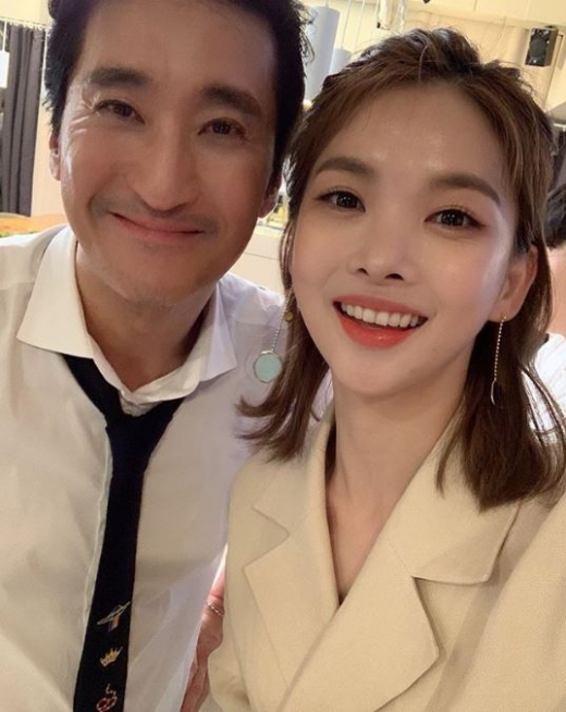 배우 신현준(왼쪽)과 신애련 안다르 대표. /사진=신 대표 인스타그램