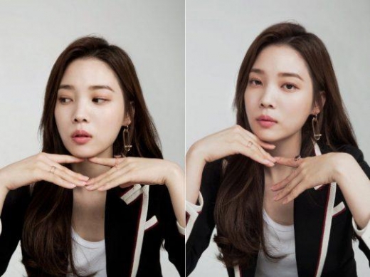 윤소희, 우아한 미모와 손짓
