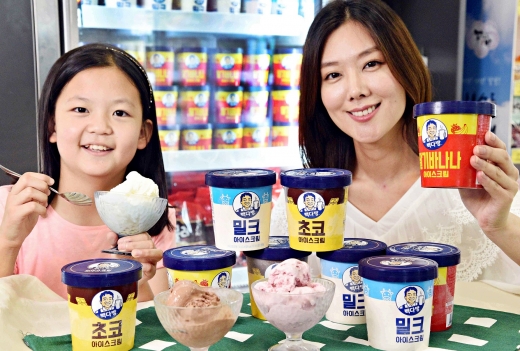 홈플러스에 '빽다방' 등장… 리뉴얼 아이스크림 판매