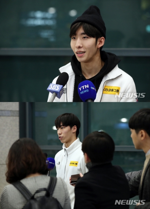 임효준(위) 황대헌. /사진=뉴시스  