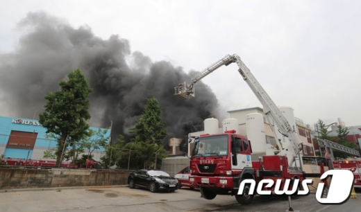 부천 삼정동 화재. /사진=뉴스1   