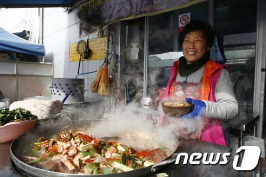 대구 현풍백년도깨비시장 수구레 국밥. /사진=뉴스1