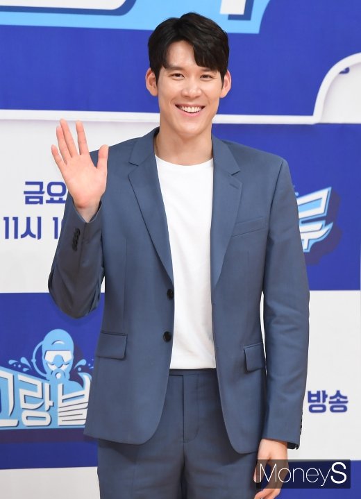 [머니S포토] 박태환 '아쿠아맨의 한환 미소'