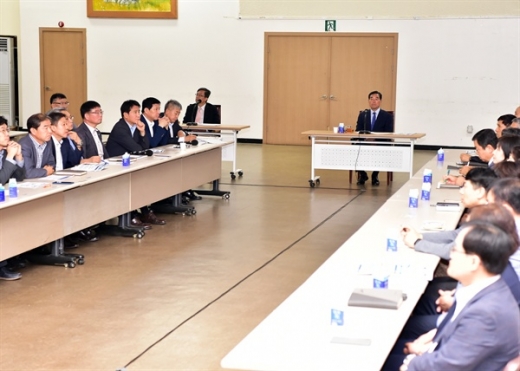 윤화섭 안산시장 1주년 성과 보고회. / 사진제공=안산시