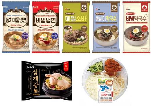 여름 한정 면(麵)으로 지친 입맛 공략