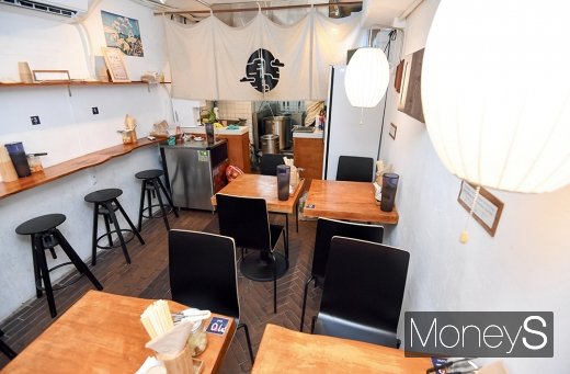 우츄라멘 내부. /사진=장동규 기자