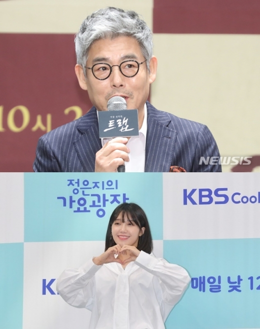 성동일(위) 정은지. /사진=뉴시스, KBS 제공     