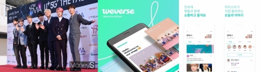 방탄소년단(BTS) 위버스. /사진=장동규 기자, 빅히트엔터테인먼트 제공     