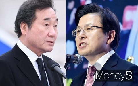 이낙연 국무총리(왼쪽)과 황교안 자유한국당 대표. / 사진=머니S DB.
