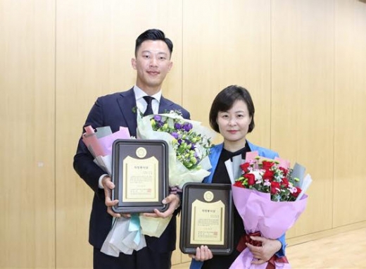 광주 동구의회 박진원 의원, 조승민 부의장.(왼쪽부터) /사진제공=광주광역시 동구청