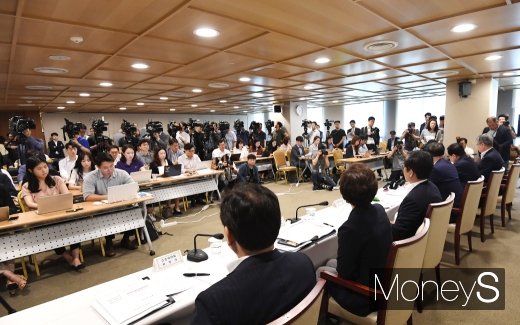 [머니S포토] '2019 하반기 경제정책방향 브리핑' 관심 집중