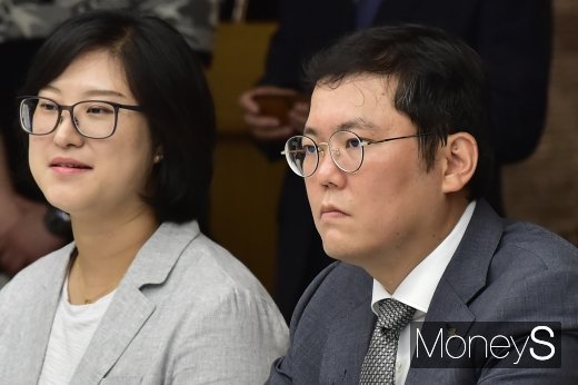 [머니S포토] 장동하 교원 대표의 진지한 표정