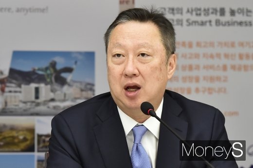 [머니S포토] 박용만 대한상의 회장, '중소기업 복지향상 시급하다'