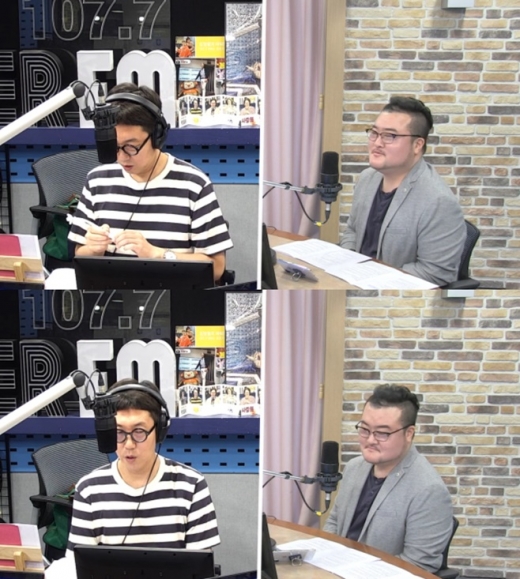 김영철과 정현두. /사진=SBS 보이는라디오 화면 캡처