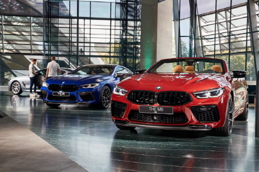 BMW 뉴 M8 쿠페&컨버터블 세계 최초 공개. /사진=BMW그룹