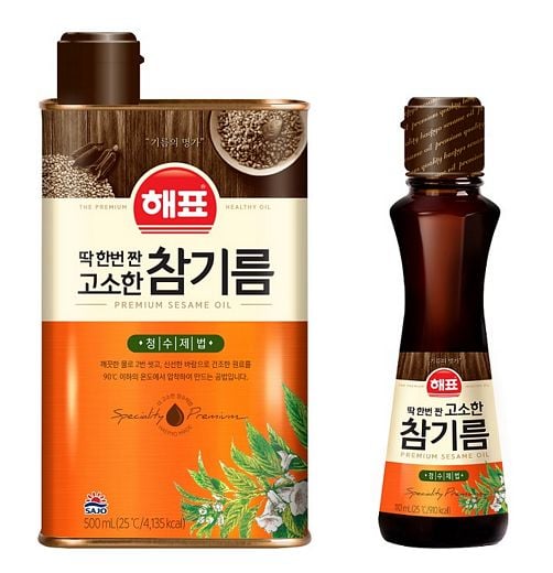 사조대림,해표 고소한 참기름 디자인 리뉴얼 출시