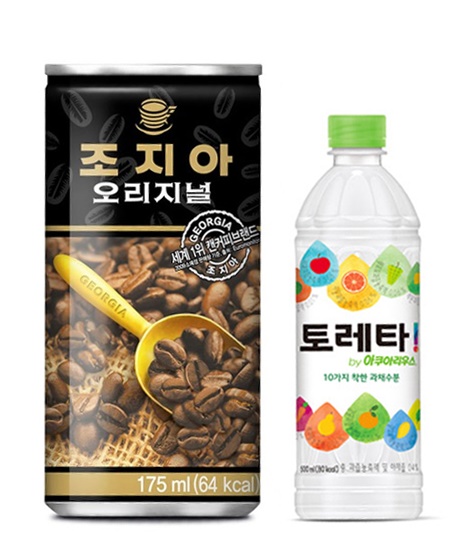 조지아 오리지널, 토레타 제품. /사진=코카콜라 제공