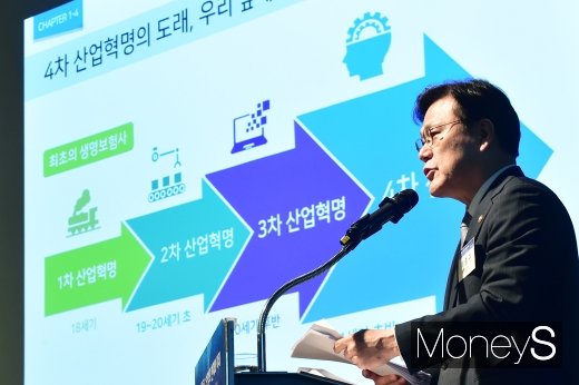 [머니S포토] 4차 산업혁명 이후 새로 그려낼 보험은?
