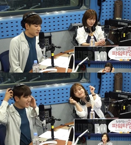 박재정과 벤. /사진=SBS 보이는 라디오